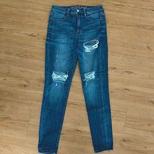 American Eagle Super High Rise Jegging
